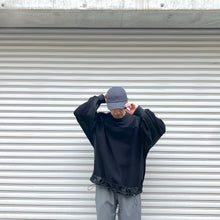 Load image into Gallery viewer, -〔MAN〕- 　　 WHITE MOUNTAINEERING BLK ホワイトマウンテニアリング 　　RAGLAN OVERSIZE PULLOVER