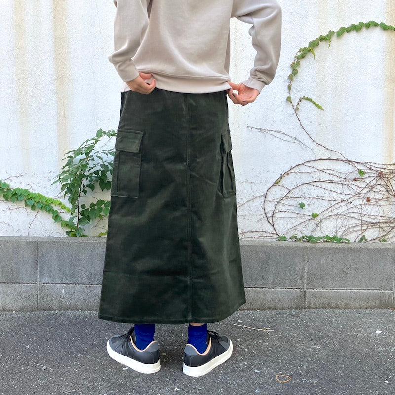 GRAMICCI グラミチ CORDUROY LONG CARGO SKIRT スカート レディース