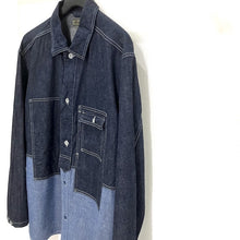 画像をギャラリービューアに読み込む, -〔MAN〕-　　Nigel Cabourn ナイジェルケーボン　　UTILITY SHIRT TYPE2 10OZ DENIM