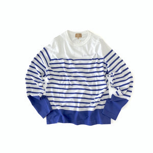 -〔WOMAN〕-　　Nigel Cabourn ナイジェルケーボン　　5.6oz LONG SLEEVE BORDER