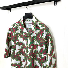 Load image into Gallery viewer, -〔MAN〕- 　　 WHITE MOUNTAINEERING ホワイトマウンテニアリング 　　 BOTANICAL PATTERN OPEN COLLAR SHIRT