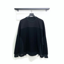Load image into Gallery viewer, -〔MAN〕- 　　 WHITE MOUNTAINEERING BLK ホワイトマウンテニアリング 　　RAGLAN OVERSIZE PULLOVER