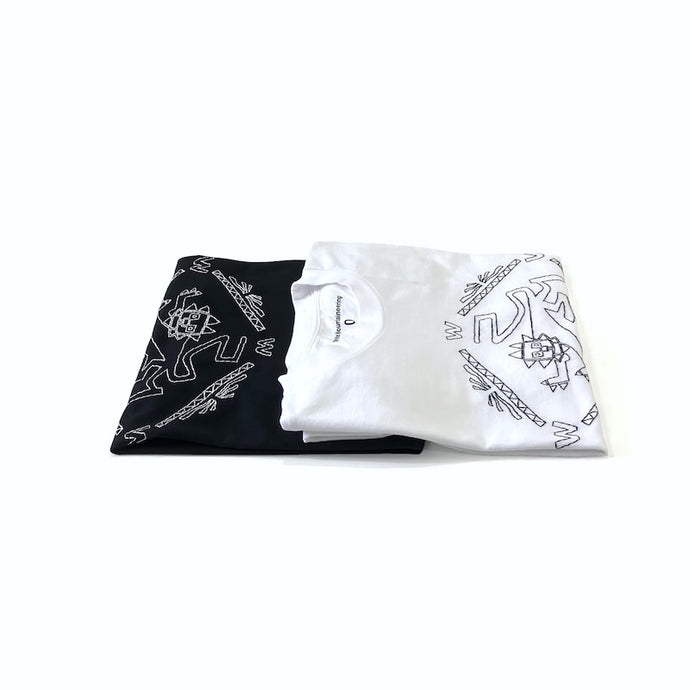 -〔MAN〕- 　　  WHITE MOUNTAINEERING ホワイトマウンテニアリング 　　  LION EMBROIDERY T-SHIRT