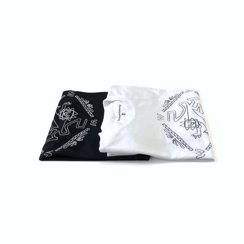 -〔MAN〕- 　　  WHITE MOUNTAINEERING ホワイトマウンテニアリング 　　  LION EMBROIDERY T-SHIRT