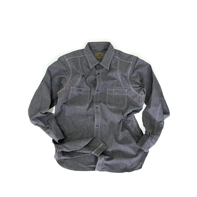 -〔MAN〕-　　Nigel Cabourn ナイジェルケーボン 　　NEW MEDICAL SHIRT SALT & PEPPER