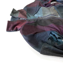 画像をギャラリービューアに読み込む, -〔MAN〕- 　　 WHITE MOUNTAINEERING ホワイトマウンテニアリング 　　 WINDOWPANE PATTERN ZIP UP FLEECE JACKET