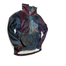 画像をギャラリービューアに読み込む, -〔MAN〕- 　　 WHITE MOUNTAINEERING ホワイトマウンテニアリング 　　 WINDOWPANE PATTERN ZIP UP FLEECE JACKET