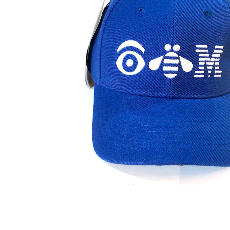 -〔UNISEX〕-　　IBM Rebus アイビーエム リーバス　　EYE-BEE-M BASEBALL CAP