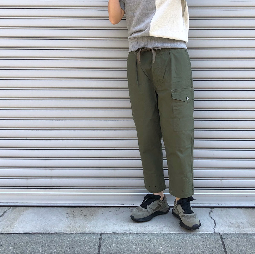 ウエスト44cm×2＝88cm新品 ナイジェルケーボン P-4 BUCKLE ARMY PANTS 34