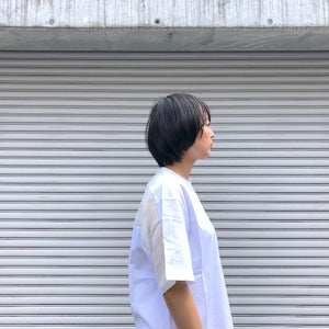 -〔WOMEN'S〕-　　WHITE MOUNTAINEERING ホワイトマウンテニアリング　　MESH CONTRASTED T SHIRT