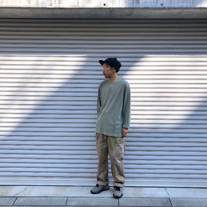 -〔MEN'S〕-　　Nigel Cabourn ナイジェルケーボン THE ARMY GYM 　　EMBROIDERED ARROW L/S NEW