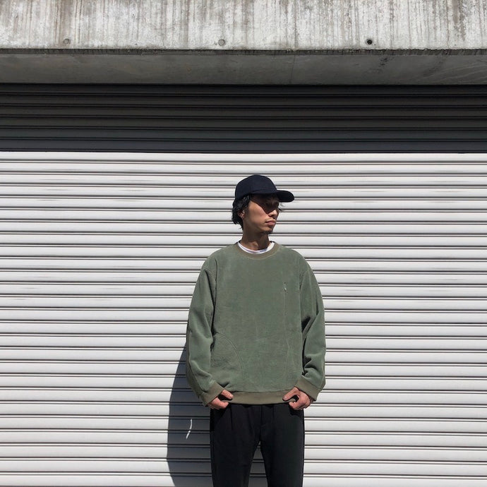 -〔MEN'S〕-　　EVCON エビコン　　IFNI PACHED FLEECE