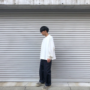 -〔MEN'S〕-　　EVCON エビコン　　WIDE LONG SLEEVE T SHIRT