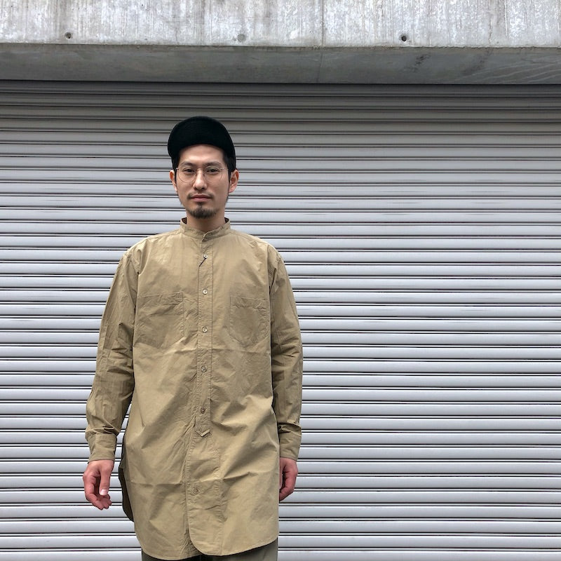 Nigel Cabourn ナイジェルケーボン シャツ STAND COLLAR SHIRT TWILL 通販 取り扱い 姫路 セレクトショップ –  KAOJIKA