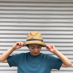 -〔MEN'S〕〔WOMEN'S〕-　　mature ha マチュアーハ　　BOX HAT 7cm BRIM PLAIN TAPE MBOX-104PT