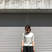 Load image into Gallery viewer, -〔WOMEN&#39;S〕-　　WHYTO ホワイト　　SILK BREND PULLOVER TOP