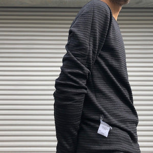 -〔MEN'S〕- 　　hannes roether ハネスルーザー　　HR-LEOLO REVERSSIBLE KNIT