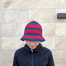 Load image into Gallery viewer, -〔UNISEX〕- WHITE MOUNTAINEERING ホワイトマウンテニアリング 　　 PAPER / COTTON KNITTD CRUSHER HAT
