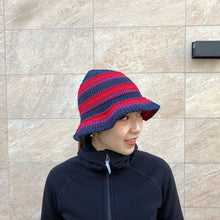 Load image into Gallery viewer, -〔UNISEX〕- WHITE MOUNTAINEERING ホワイトマウンテニアリング 　　 PAPER / COTTON KNITTD CRUSHER HAT