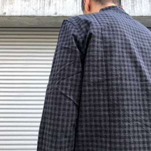 -〔MEN'S〕-　　hannes roether ハネスルーザー　　HR-SOL CHECK SHIRTS