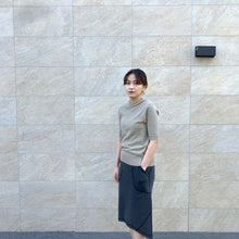 Load image into Gallery viewer, -〔WOMAN〕-　　GICIPI ジチピ　　ARGENTO CREW NECK 5 SLEEVE KNIT